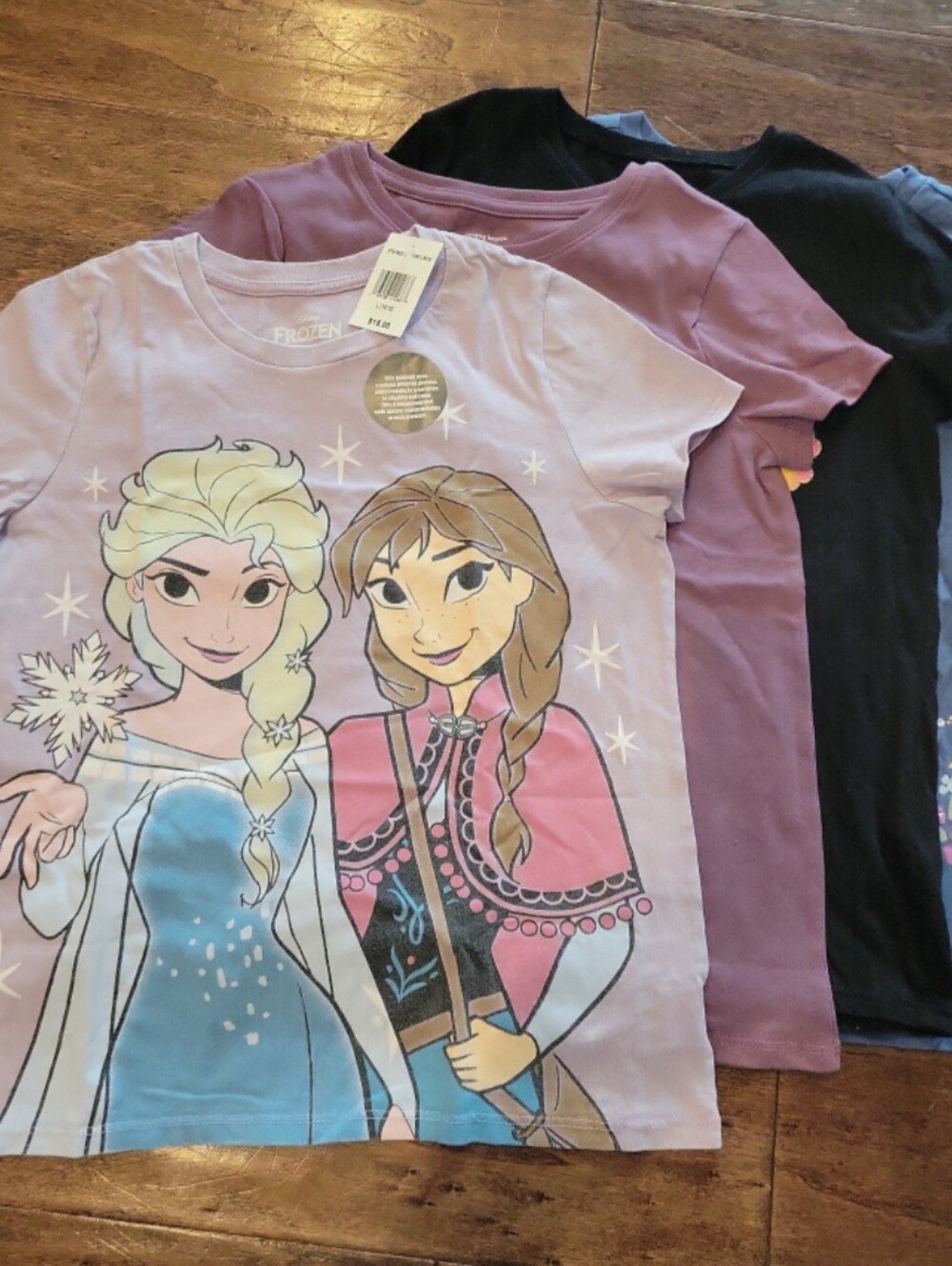 Girls' Four Short Sleeve Tees